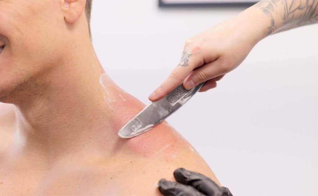 Graston technique | senior chiropractic care jupiter | acoustic wave therapy | migraines chiropractor | Jupiter, Florida | Jupiter Beach | Juno Ridge | Jupiter Inlet Colony Photo of Dr. Alyssa Garber performing the Graston technique on a patient. If you’re dealing with pain and discomfort, the Graston technique can help you find relief. Explore this type of senior chiropractic care in Jupiter, FL.